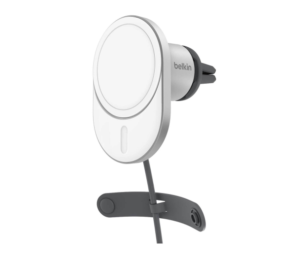 Belkin Ładowarka samochodowa, magnetyczna, Qi2.0, 15W, szara - 1330448 - zdjęcie